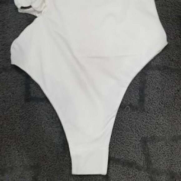 TOP SWIM WHITE O-RING BODYSUIT - Picture 2 of 2